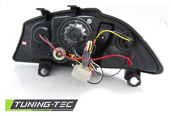 Strålkastare med parkeringsljus SEAT IBIZA 6L 04 02-08 SVART
