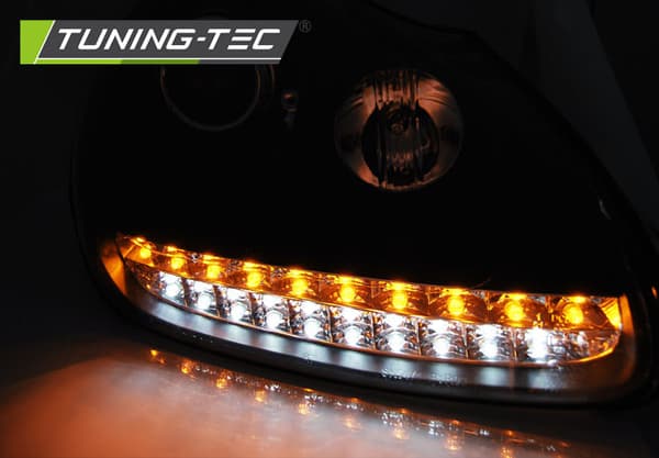 Forlygter Xenon PORSCHE CAYENNE 02-06 SORT HID