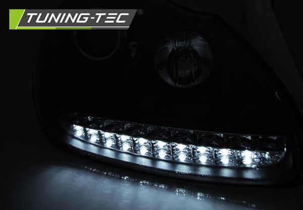 Forlygter Xenon PORSCHE CAYENNE 02-06 SORT HID