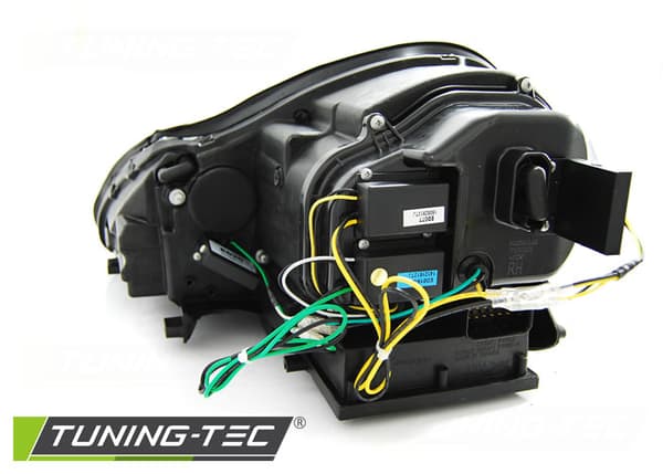 Forlygter Xenon PORSCHE CAYENNE 02-06 SORT HID