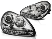 Forlygter Xenon PORSCHE CAYENNE 02-06 CHROME HID