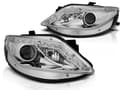 Miniatyrbillede 1 af 5: Forlygter med parkeringslys til SEAT IBIZA 6J 06 08-12 med LED blinklys KROM