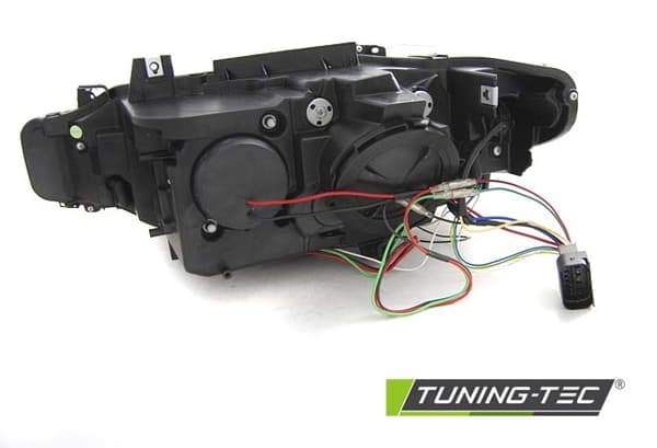 BMW F30/F31 10 11 - 05 15 päiväajovalot ajovalot LED Musta DRL