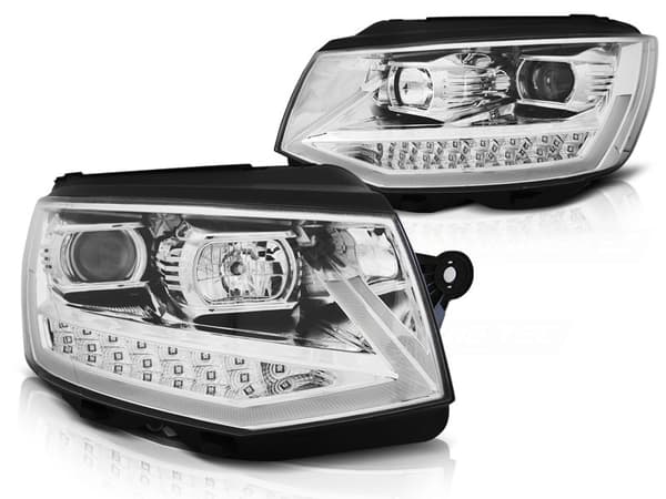 Strålkastare dagljus VW T6 15- KROM LED DRL