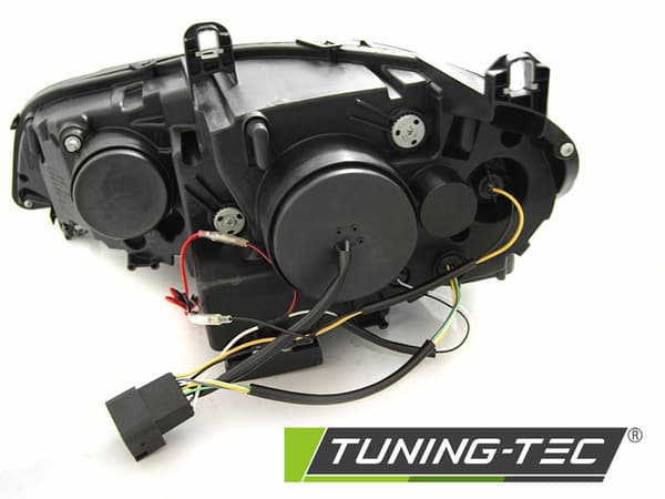 Frontlyktor Xenon BMW X5 E70 07-10 AE DRL LED KROM HID