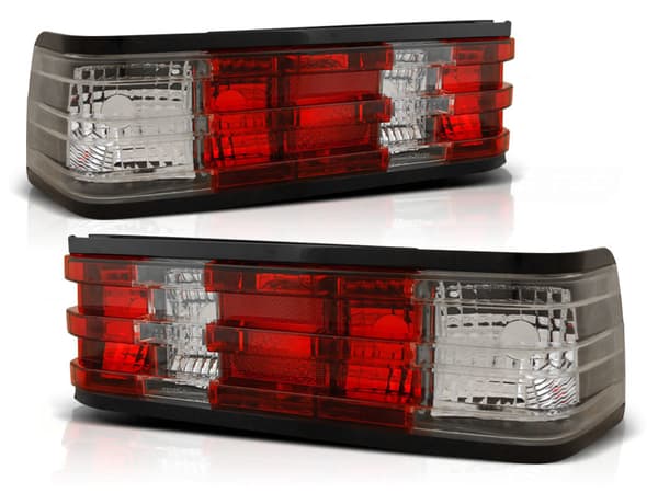 Baklyktor MERCEDES W201/190 12 82-05 93 RÖD KLAR