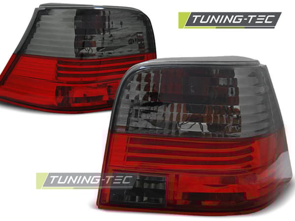 Baklyktor VW GOLF 4 09 97-09 03 RÖKGRA