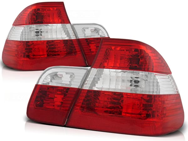 BMW E46 09 01-03 05 TAKAVALOT PUNAINEN TYYNYT