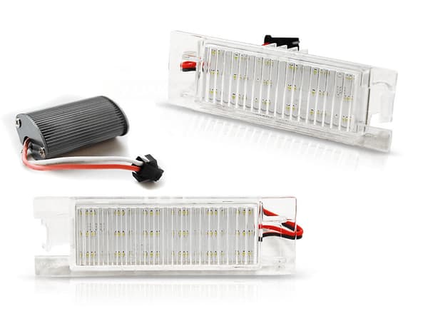 Registreringsskyltsbelysning LED OPEL ZAFIRA B/ ASTRA H/ CORSA D/ INSIGNIA / VECTRA C LED CANBUS