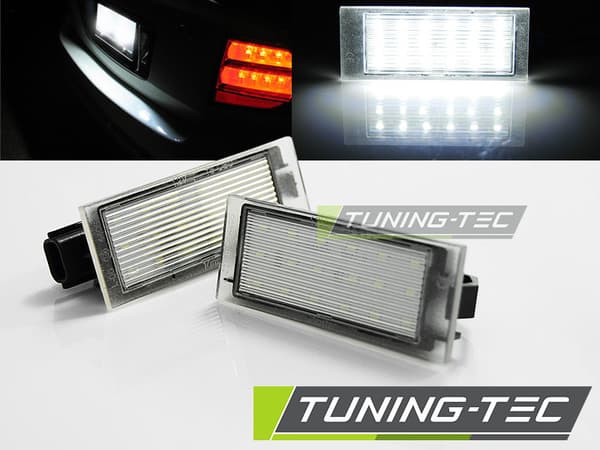 Rekisterikilvenvalo LED RENAULT TWINGO 2/ CLIO 3/ MEGANE 2 3/ LAGUNA 2 3 LED
