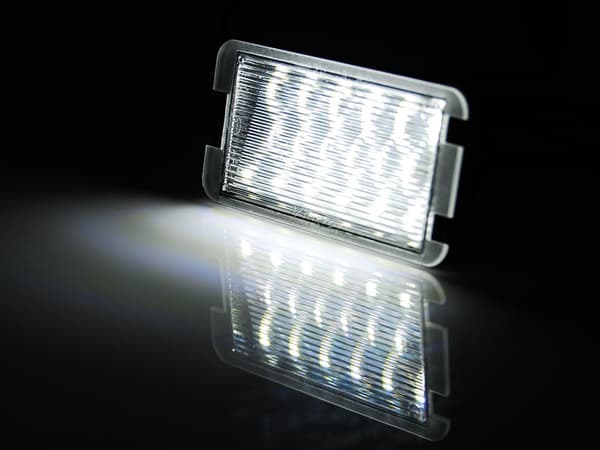 Rekisterikilpien LED-valot SEAT IBIZA / CORDOBA / LEON / ALTEA / AROSA / TOLEDO LED
