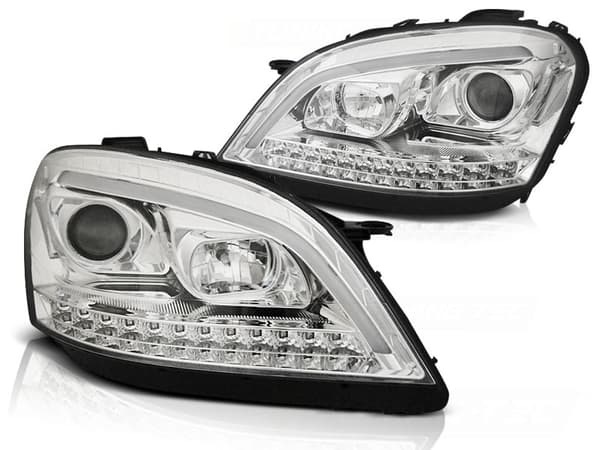 Ajovalot pysäköintivalolla MERCEDES W164 ML M-SARJA 05-07 CHROME