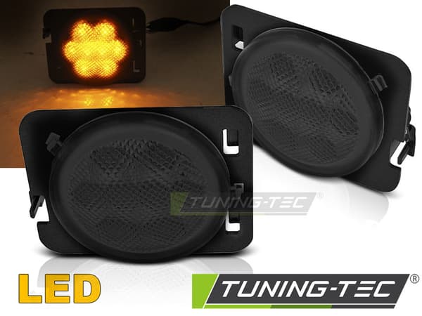 Sidoblinkers CHRYSLER JEEP WRANGLER JK 07-18 LED RÖK