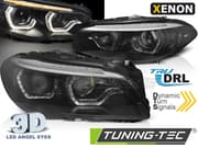 Forlygter Xenon BMW F10/F11 10-13 ANGEL EYES SORT
