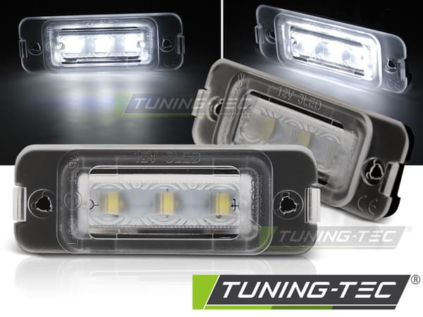 Registreringsskyltsbelysning LED MERCEDES M-Klass W164 05-11 / R-Klass W251 05-10 LED