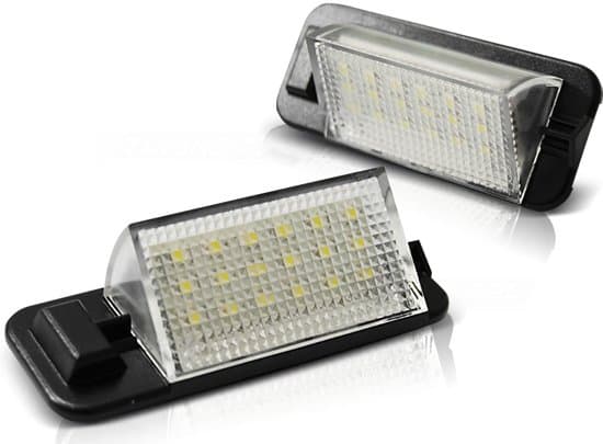Nummerskyltsbelysning LED BMW E36 LED CANBUS