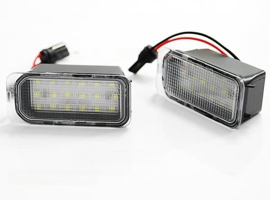 Registreringsskyltsbelysning LED FORD FIESTA FOCUS MONDEO C-MAX S-MAX GALAXY LED