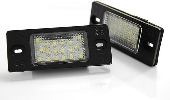 Nummerpladelys LED VW TIGUAN / TOUAREG / GOLFV VI VARIANT / PORSCHE CAYENNE LED