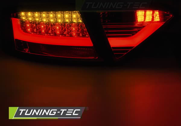 Audi A5 -takavalot 07-06 11 MUSTA LED-NAUHA