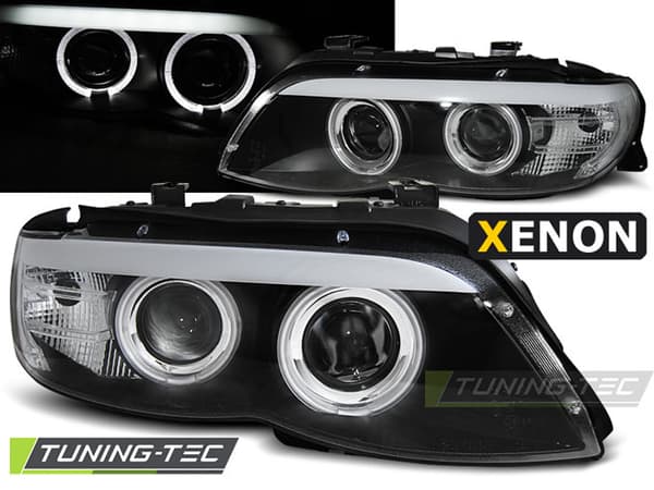 Forlygter Xenon BMW X5 E53 11 03-06 SORT