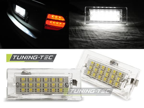 Registreringsskyltsbelysning LED BMW X5 E53 / X3 LED