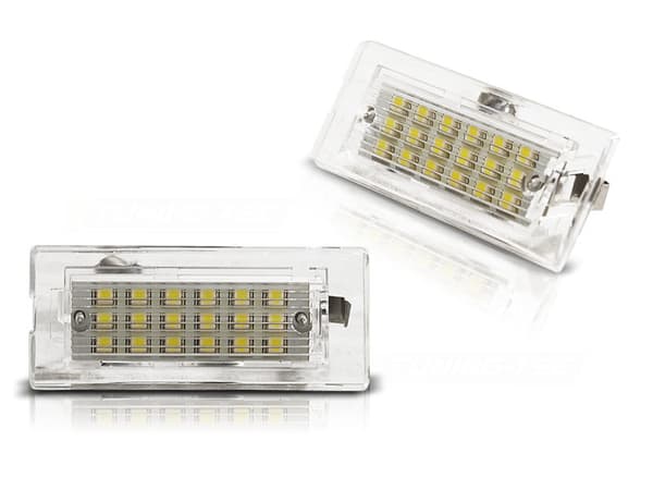 Registreringsskyltsbelysning LED BMW X5 E53 / X3 LED