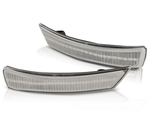 Blinklys spejl FORD FOCUS MK2 08-10 MK3 11-18/ MONDEO MK4 10-14 LED HVID
