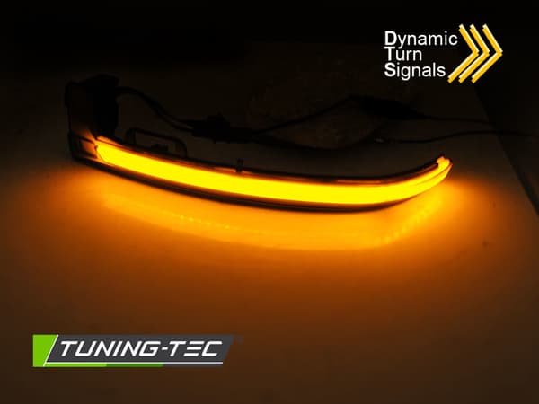 Spejl PEUGEOT 308 13- SMOKE LED