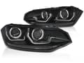 Miniatyrbillede 1 af 4: Forlygter til VW POLO VI 2G 2017- LED SORT