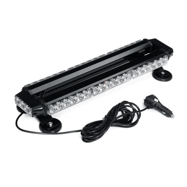 12V 42 LED keltainen kaksipuolinen liikenteenohjaaja vilkkuva salamavalopalkki hätävalo magneettinen yleismaailmallinen