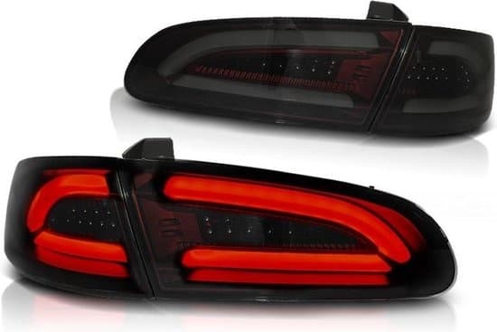Bakljus SEAT IBIZA 04 02 -08 SMOKE RÖD LED STRIP