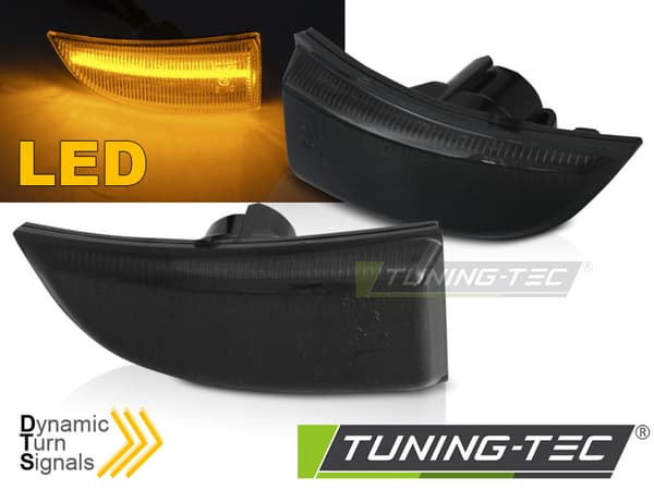 Suuntavilkkujen peili RENAULT SCENIC III 09-15 / MEGANE III 08-16 SMOKE LED