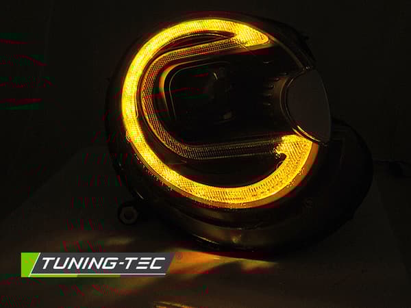 Forlygter BMW MINI (COOPER) 2006-2014 - SORT LED