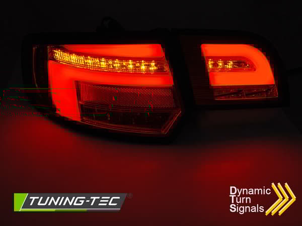 Bakljus till AUDI A3 8P 5D SPORTBACK 03-08 - LED WHITE SMOKE