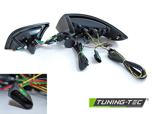 Bakljus till AUDI A3 8P 5D SPORTBACK 03-08 - LED WHITE SMOKE