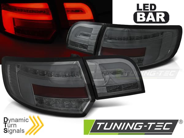 Bakljus till AUDI A3 8P 5D SPORTBACK 03-08 - LED WHITE SMOKE