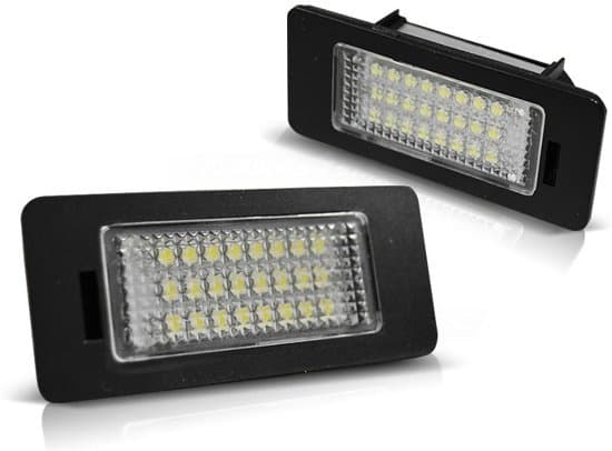 Nummerpladebelysning LED AUDI Q5 / A4 08-10 / A5 / TT / VW PASSAT B6 Combi Station LED CANBUS