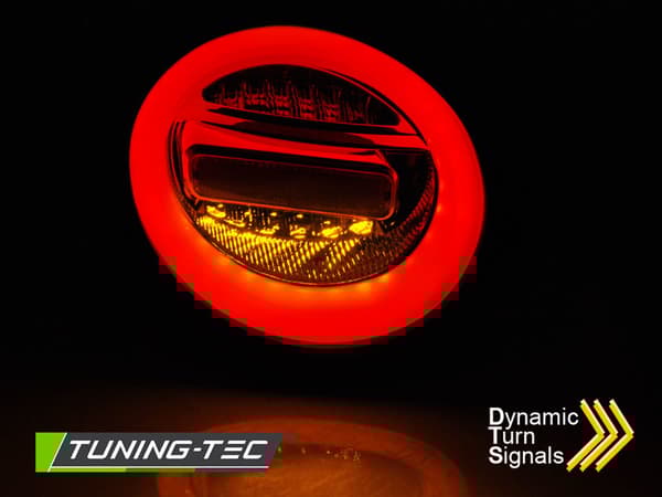 Baglygter LED til VW NEW BEETLE 10.98-05 HATCHBACK CONVERTIBLE RED SMOKE