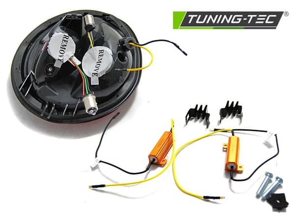 Baglygter LED til VW NEW BEETLE 10.98-05 HATCHBACK CONVERTIBLE RED SMOKE