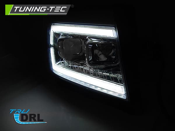 Strålkastare till VW CRAFTER II från 2017- DRL CHROME