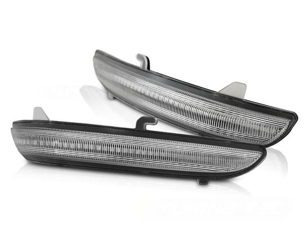 Vilkkujen peili PEUGEOT 208 / 2008 / CITROEN C3 WHITE LED