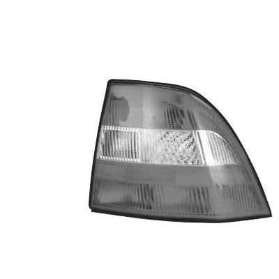 Vit vänster bakljus utan sockel till Opel Vectra B från 1995 till februari 1999 förutom Combi / Caravan modell