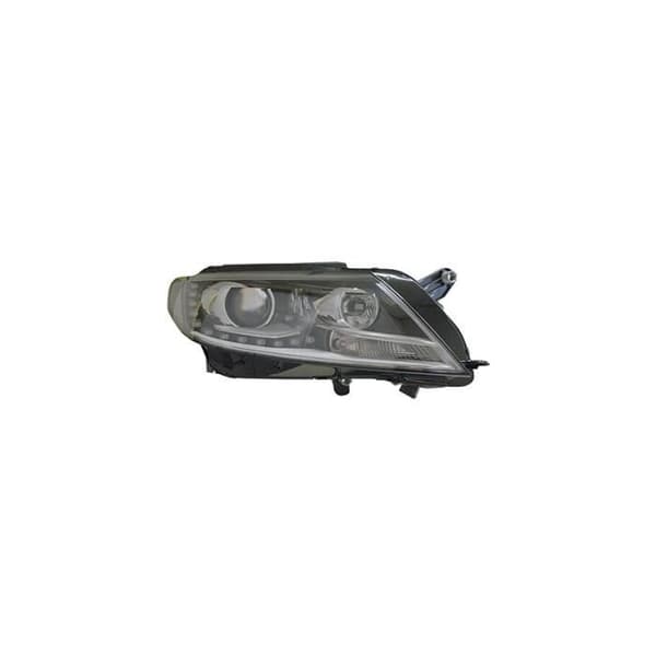 Bi-Xenon höger fram dubbelstrålkastare D3S/H7 LED varselljus med dynamisk belysning för Volkswagen Passat 2012 till 2017