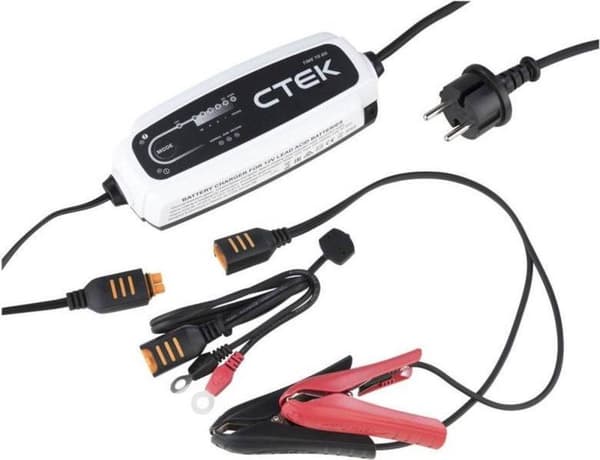CTEK batterioplader CT5 Time to Go - med nedtællingsdisplay