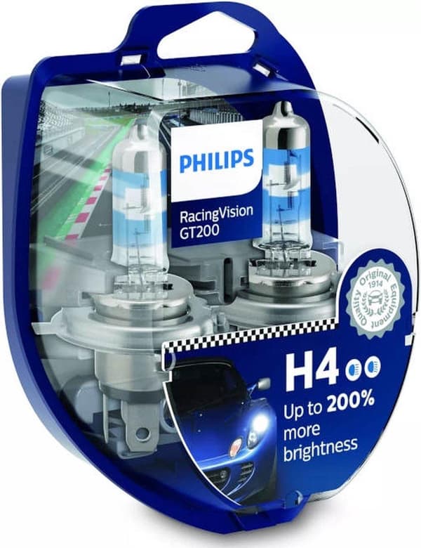 Philips Lampputyyppi: H4 Pakkaus: 2 auton ajovalon polttimoa