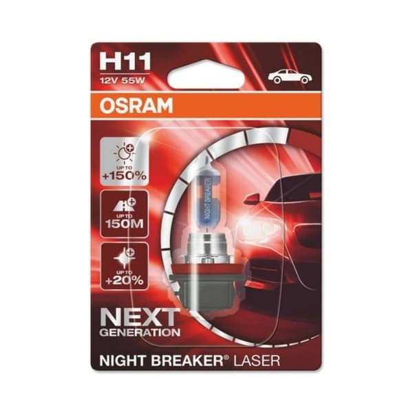 Glödlampa för bil Osram 64211NL H11 12V 55W 3200K