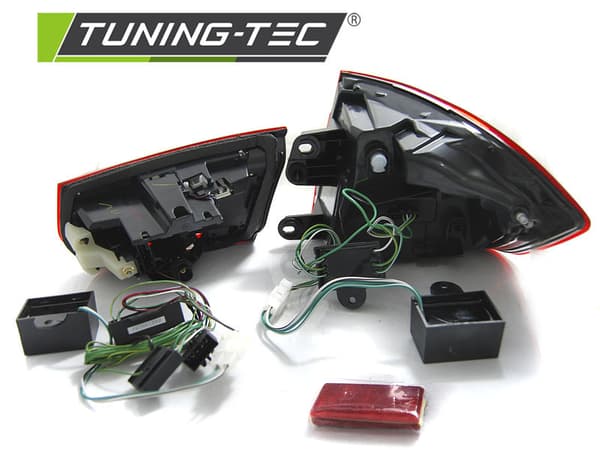 BMW F30 11-15 takavalot SMOKE LED-kaistalla