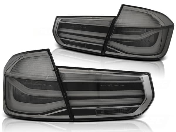 BMW F30 11-15 takavalot SMOKE LED-kaistalla