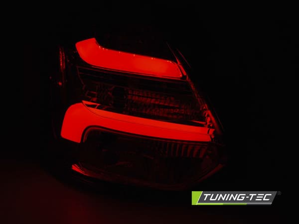 Baklys FORD FOCUS 3 11-10 14 HALVKUPÉ SVART LED STRIP SEQ IND