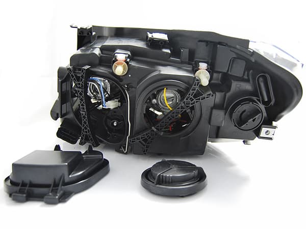 Ajovalot kaksoishalo vanteet BMW X1 E84 10 09-07 12 AE LED MUSTA